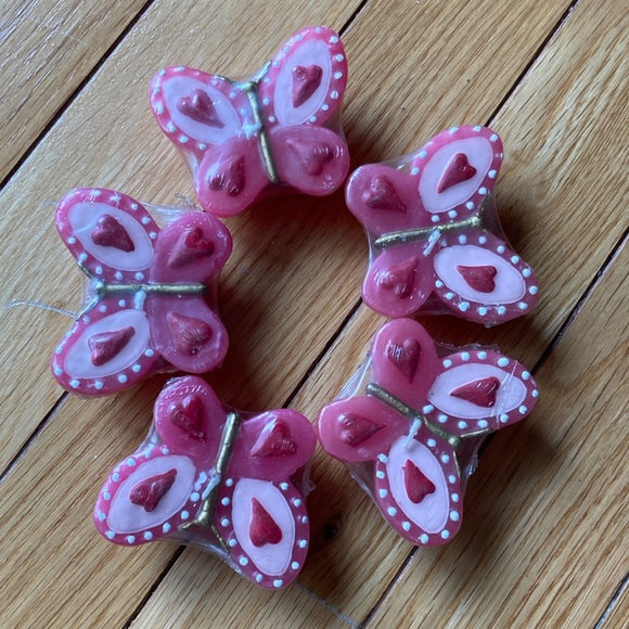 5-Tea-light Ceramic Candle Holder & 10 Teslights - Picture 5 of 11